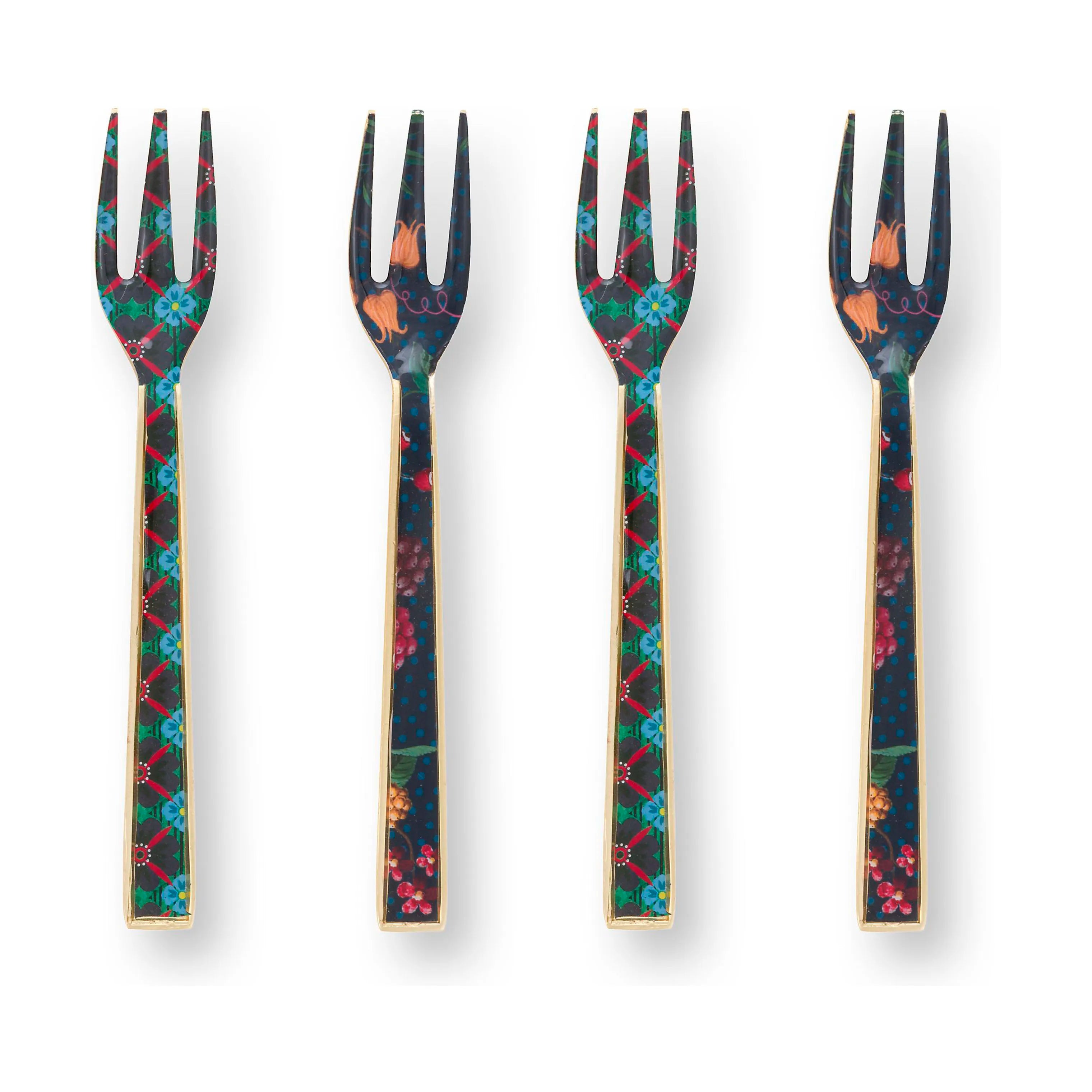 Pip Studio Berry Blues Kagegafler - 4 Stk.