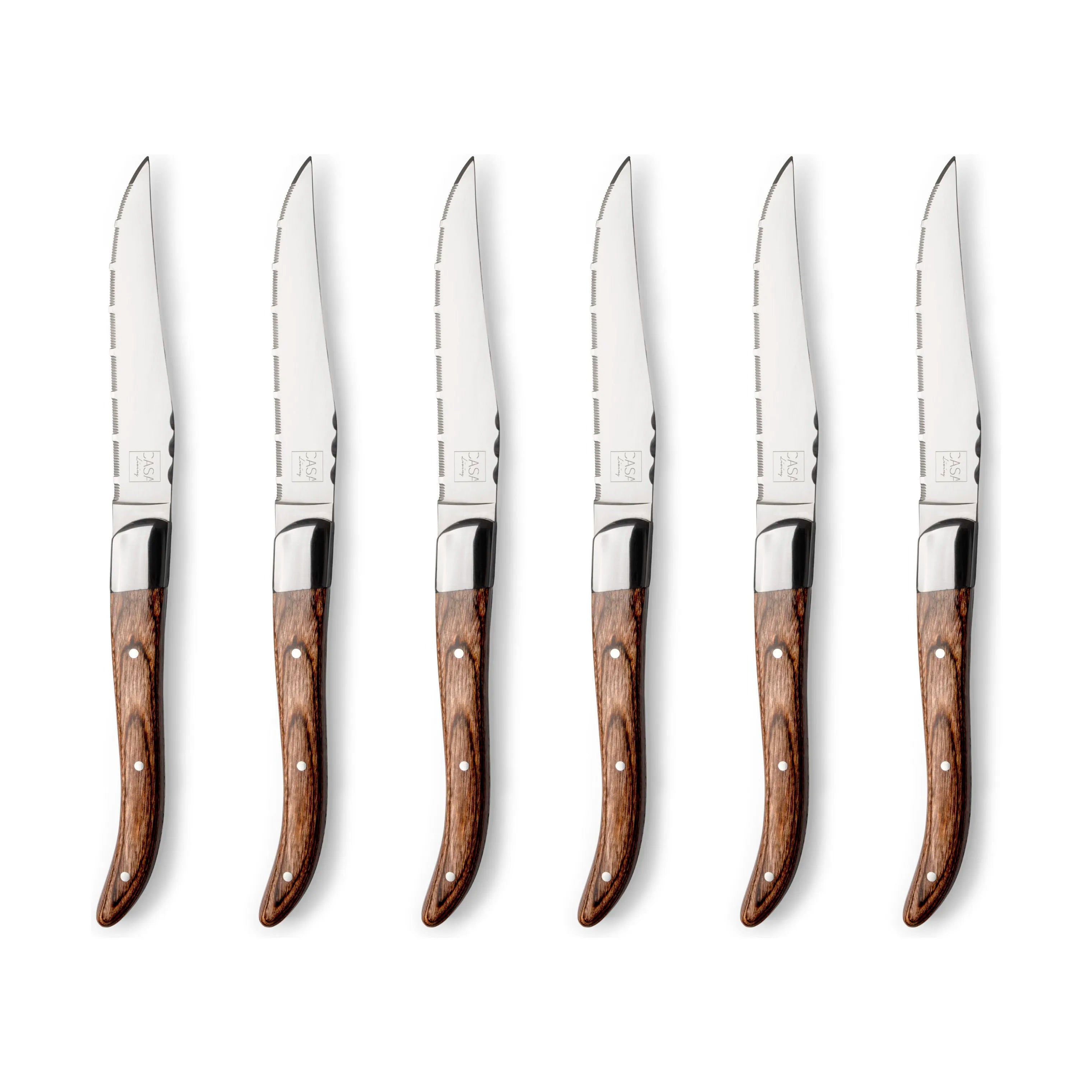  Ranch Steakkniv - 6 Stk.