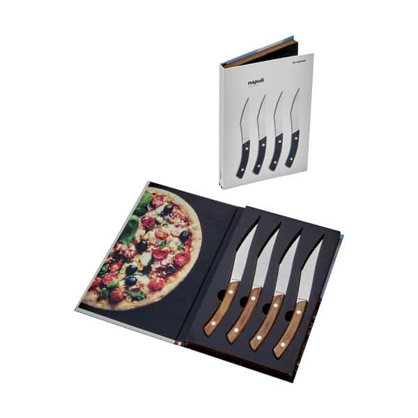  Napoli Pizza Og Steakknive - 4 Stk.