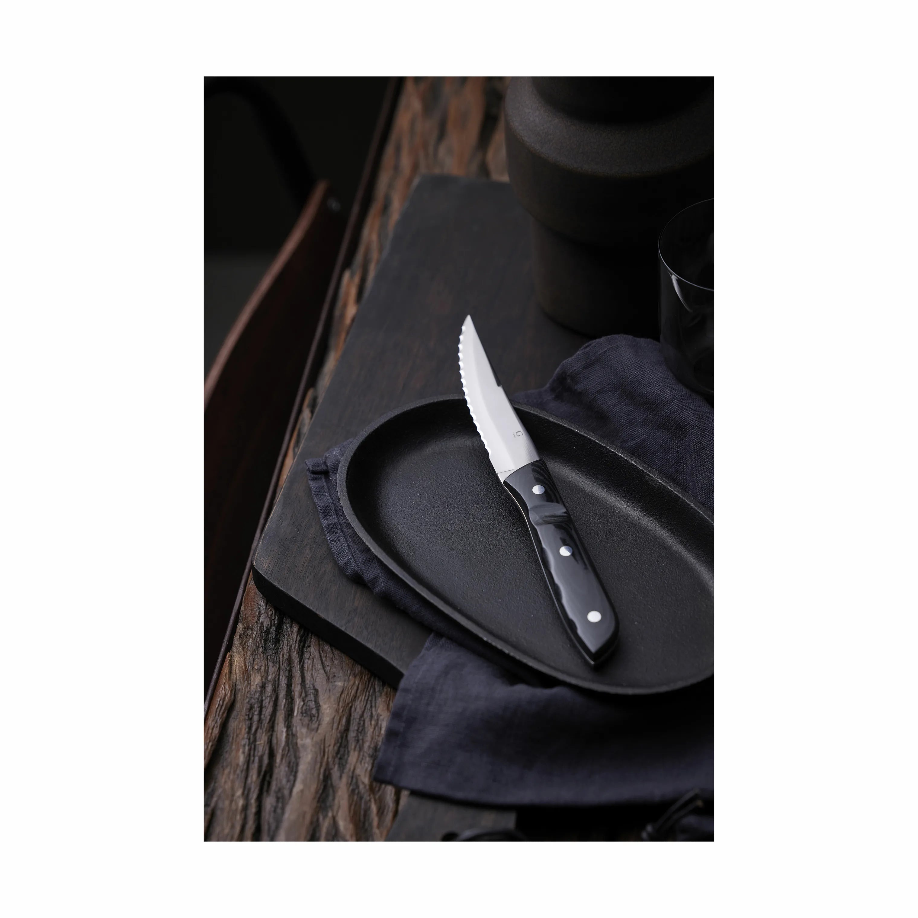 Gense Old Farmer Micarta XL Steakkniv