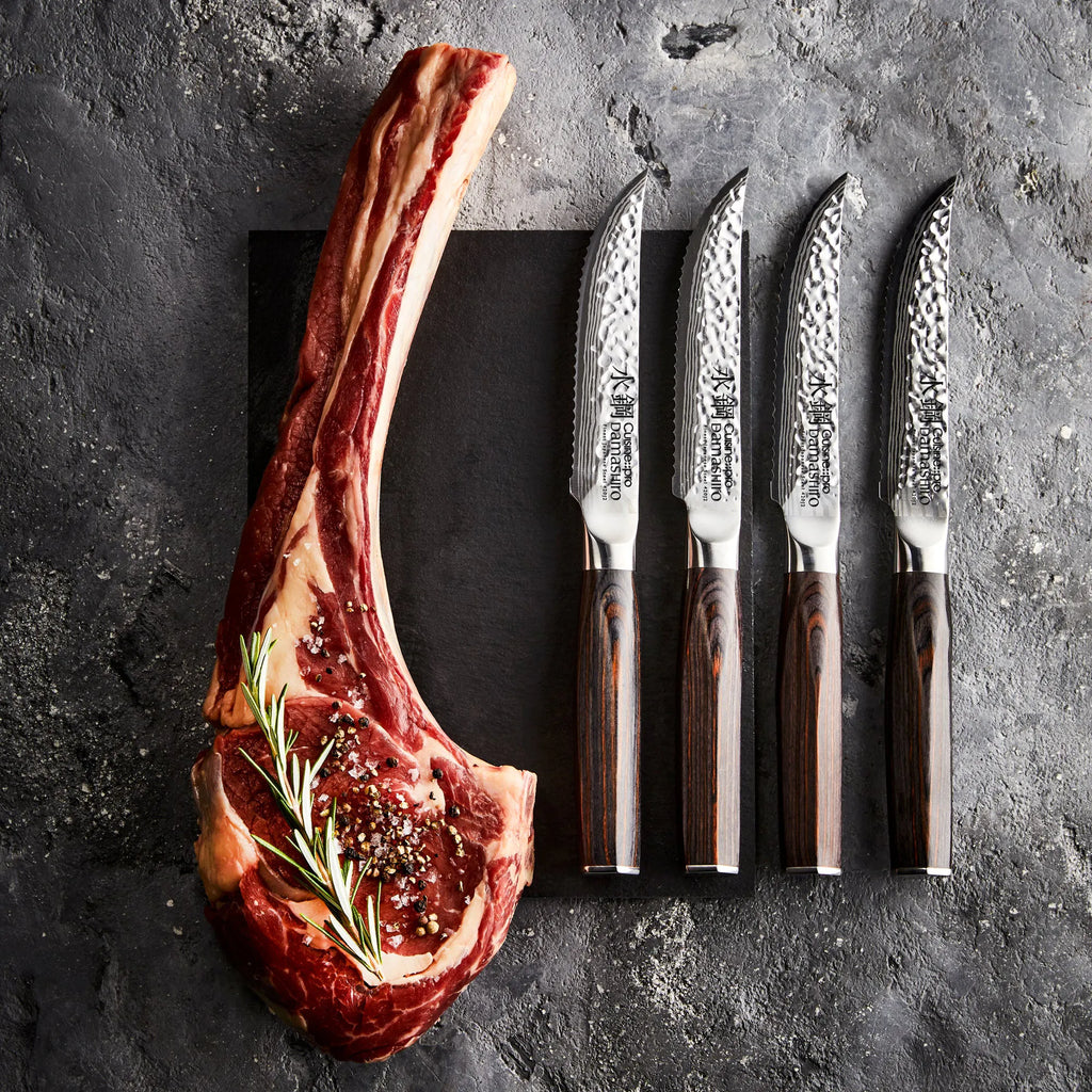 Damashiro® EMPEROR Steakknivssæt - 4 Dele