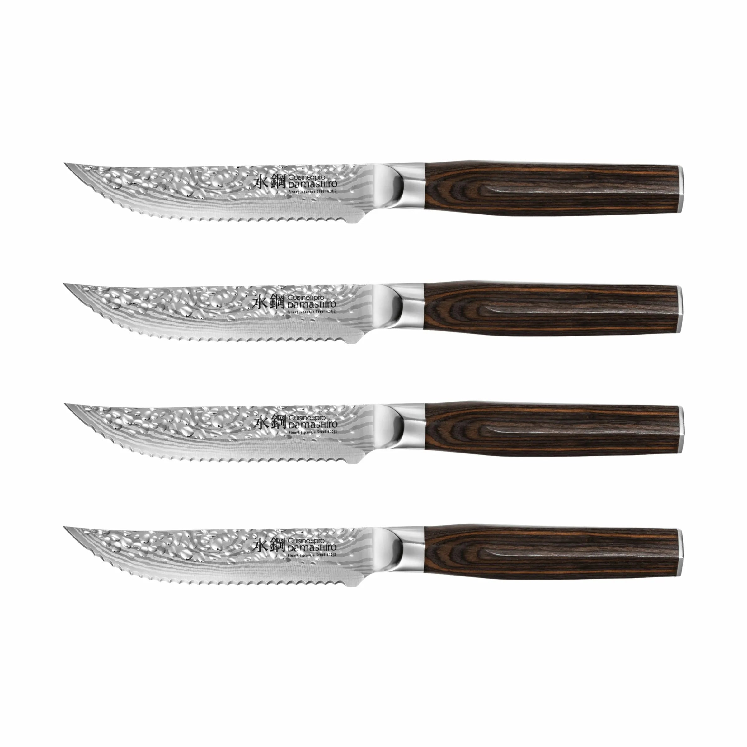  Damashiro® EMPEROR Steakknivssæt - 4 Dele