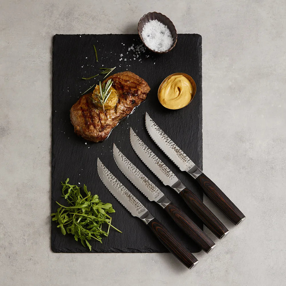  Damashiro® EMPEROR Steakknivssæt - 4 Dele
