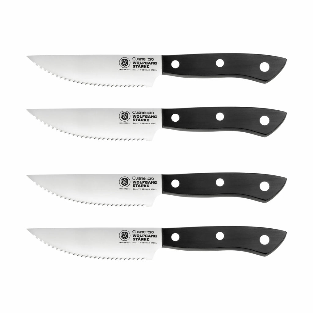  WOLFGANG STARKE™ Steak Knivsæt - 4 Dele