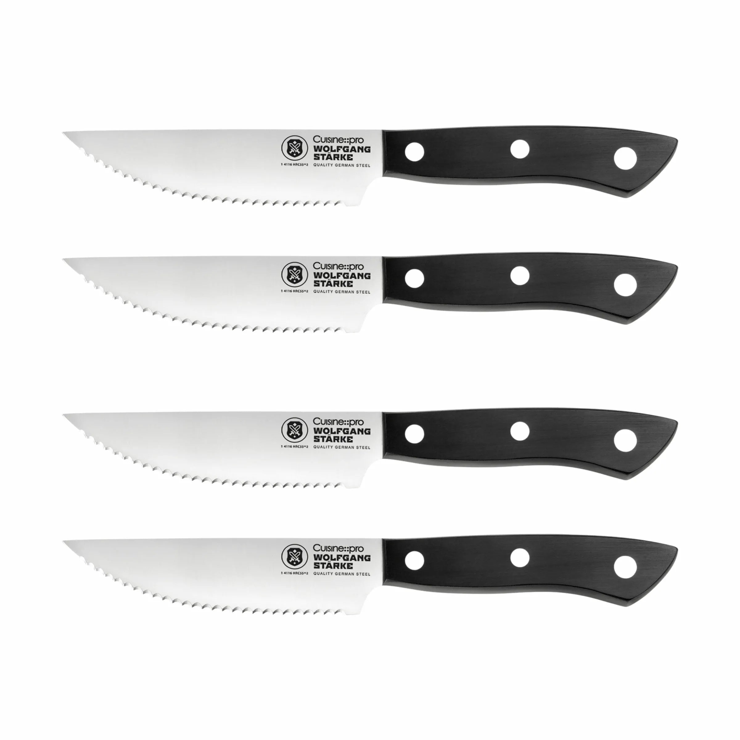  WOLFGANG STARKE™ Steak Knivsæt - 4 Dele