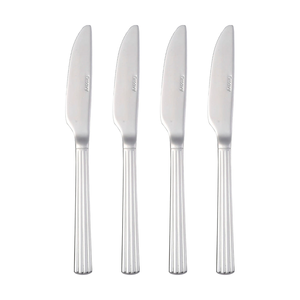 Aida Groovy Kniv - 4 Stk.