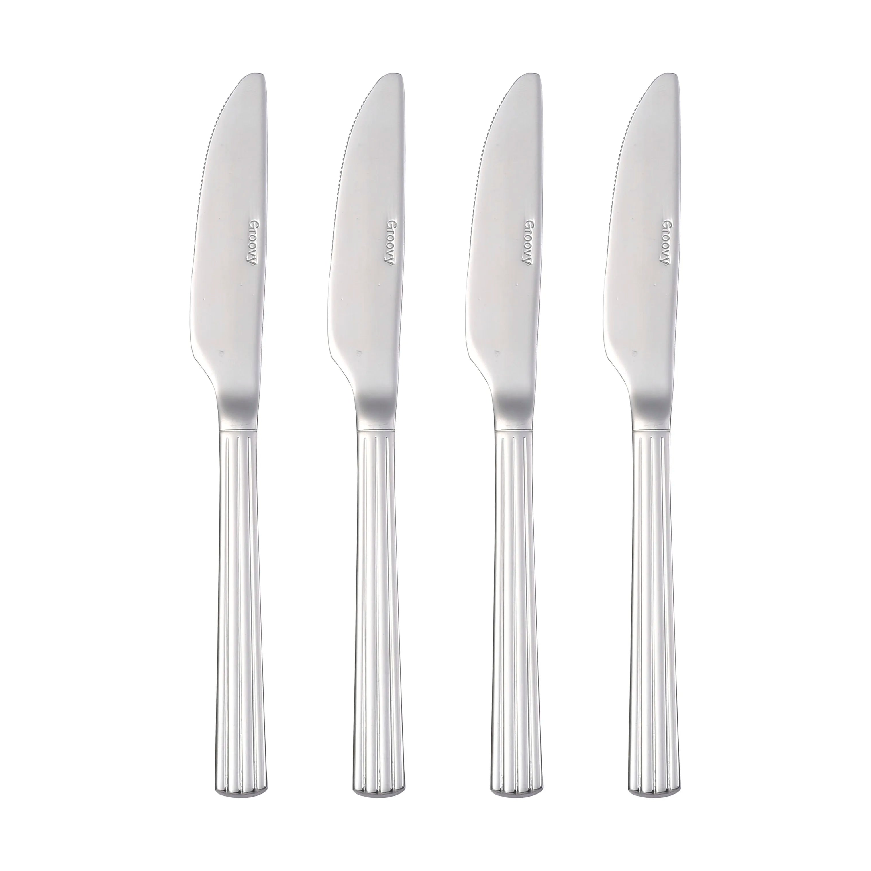 Aida Groovy Kniv - 4 Stk.